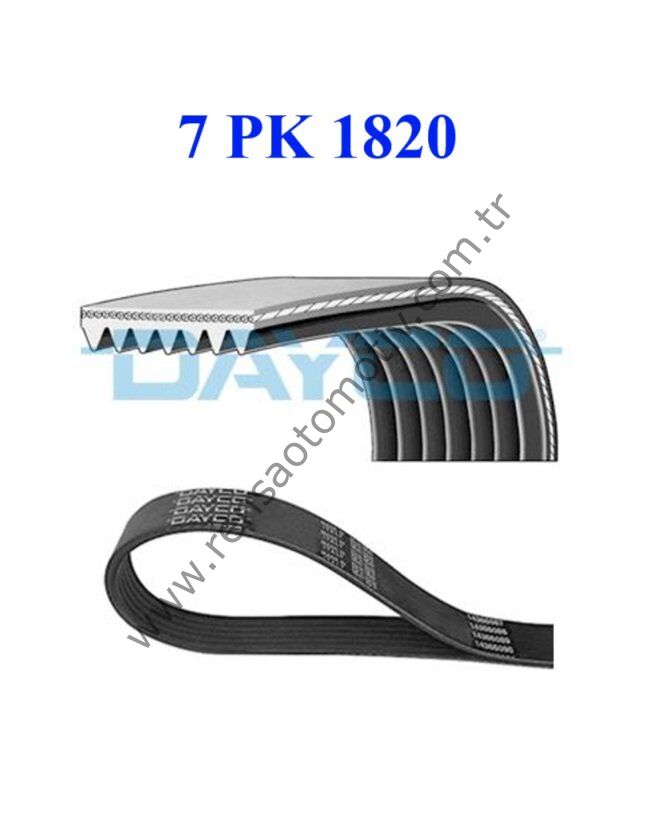 7PK120 V KAYIŞI QASHQAI J10 1.6 BNZ LAND ROVER DISCOVERY 2.5 4X4 99-04 HIACE 2.5D 16V